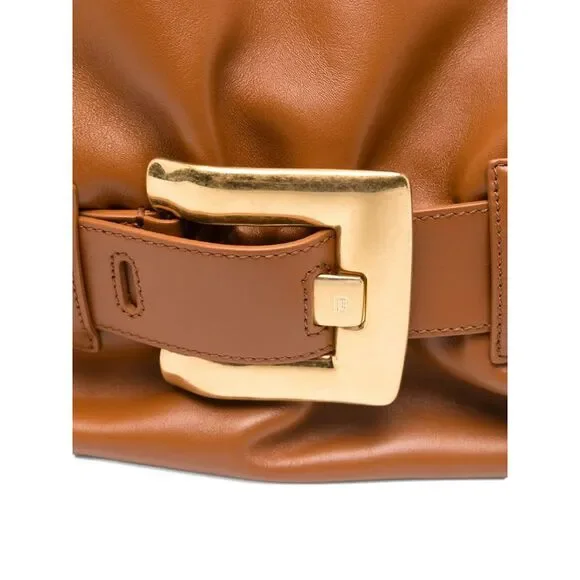 Balmain Women "Anthem Medium" Calfskin Bag - Picture 4 of 5